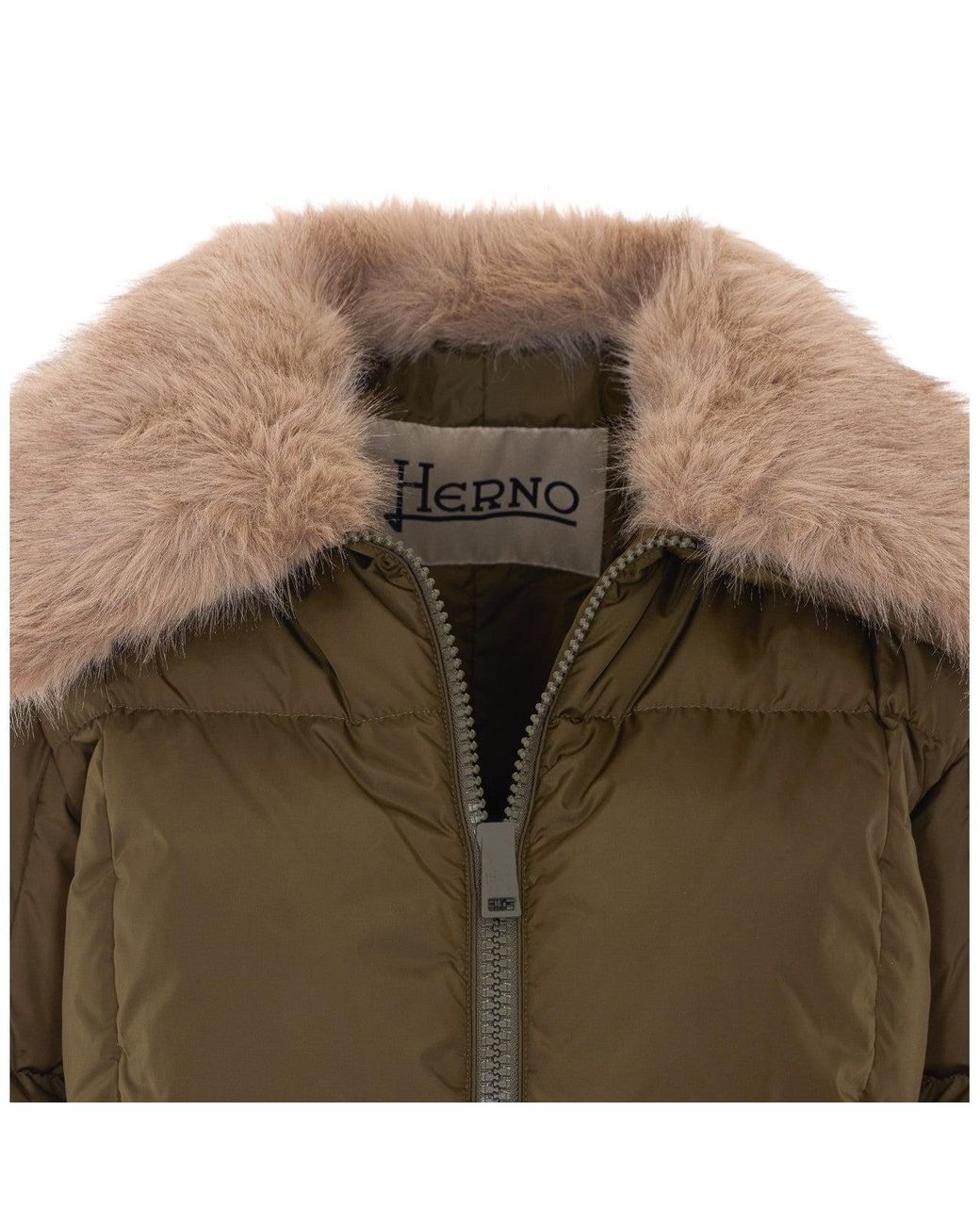 Herno Green Puffer Chamonix Down Jacket