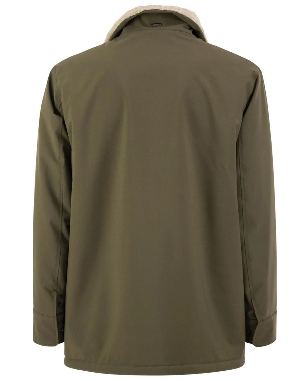 Herno Green Giacca Con Fodera for men