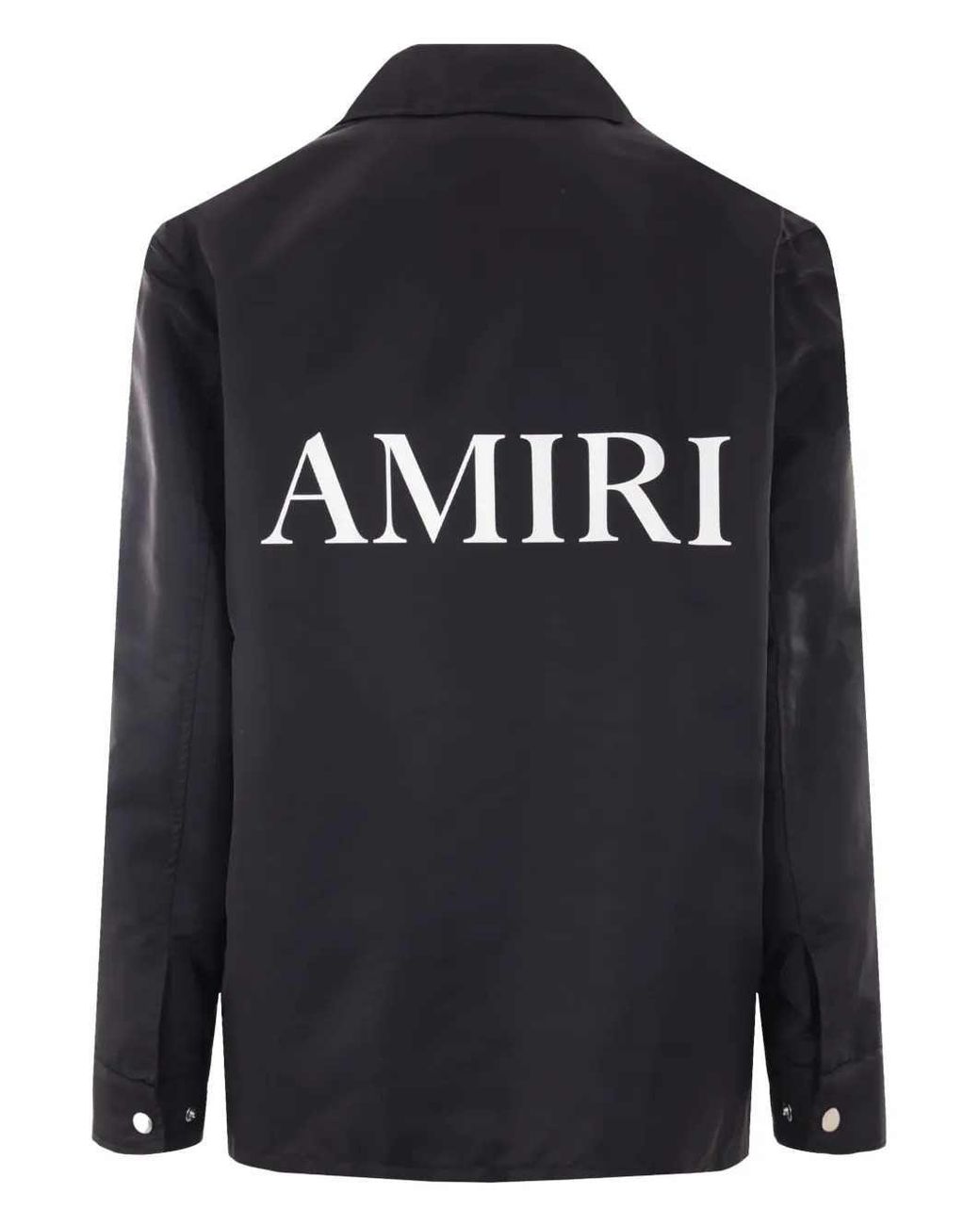 Amiri Blue Ma Logo-Print Jacket for men