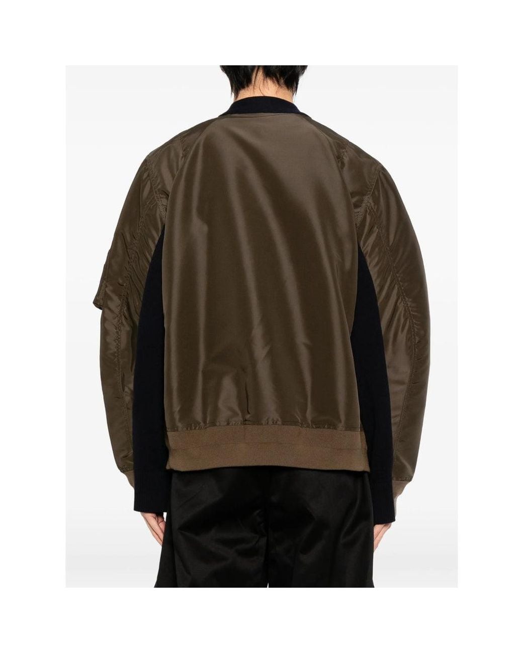 Sacai Black Jackets for men