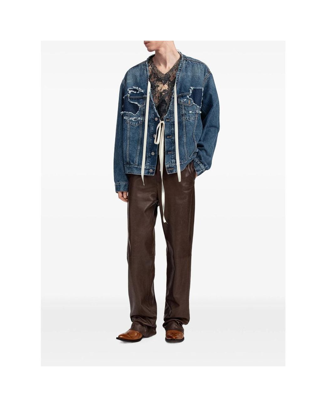 Maison Margiela Blue Jackets for men