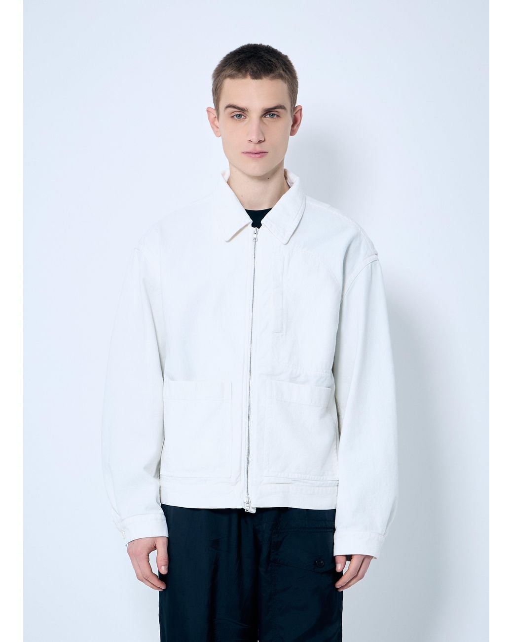 Dries Van Noten White Veper Jacket for men
