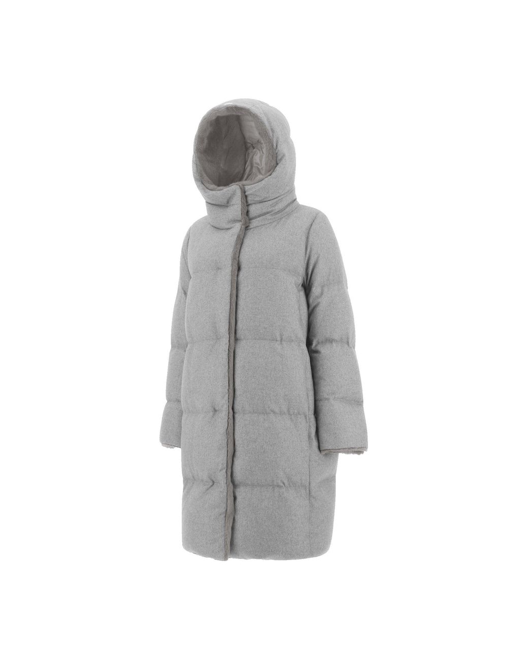 Herno Gray Down Coats