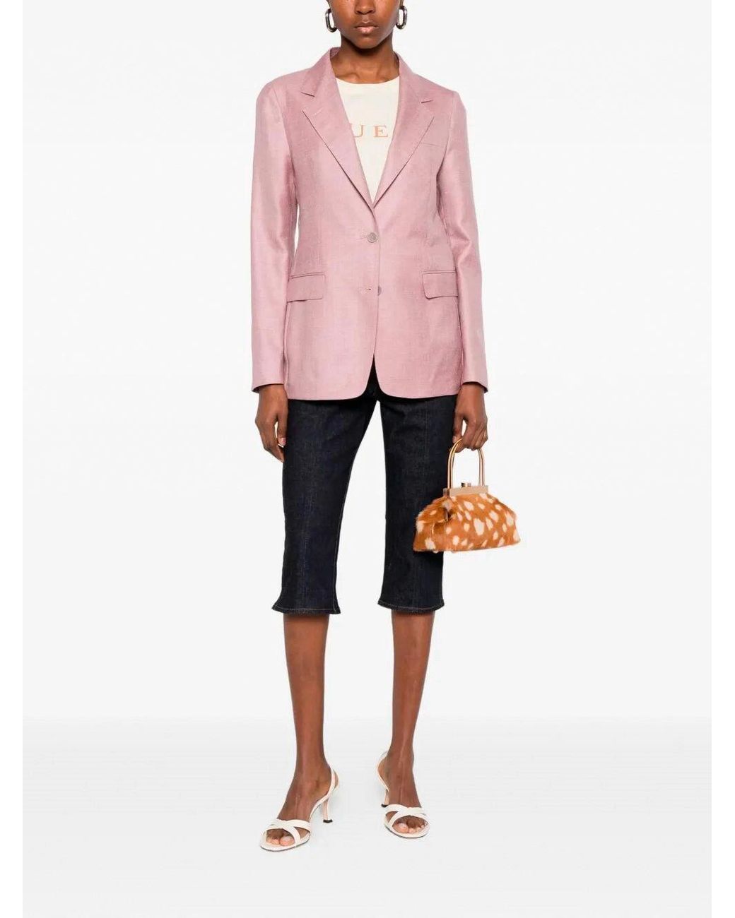 Tagliatore Pink 'Parigi' Jacket