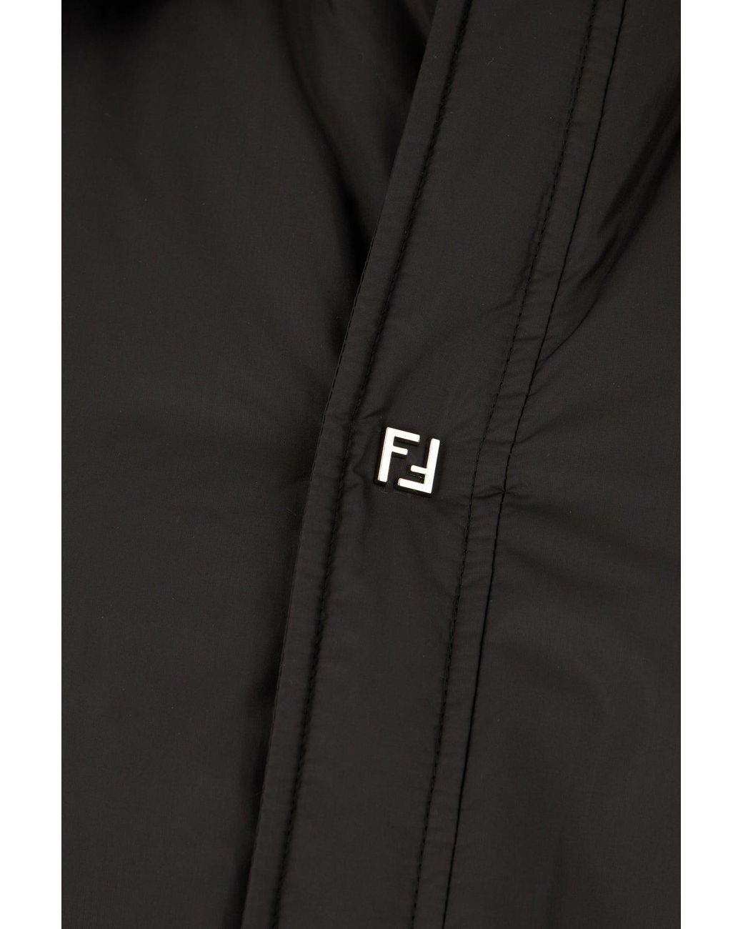 Fendi Black Clothing Jackets for men
