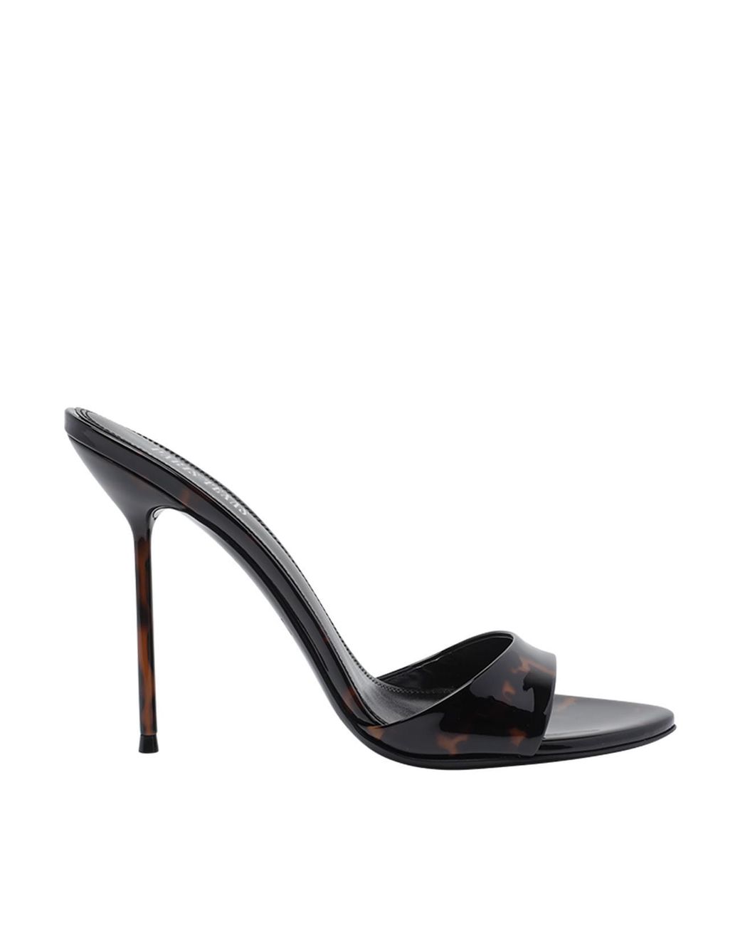 Paris Texas Black Lidia Pump Sandals