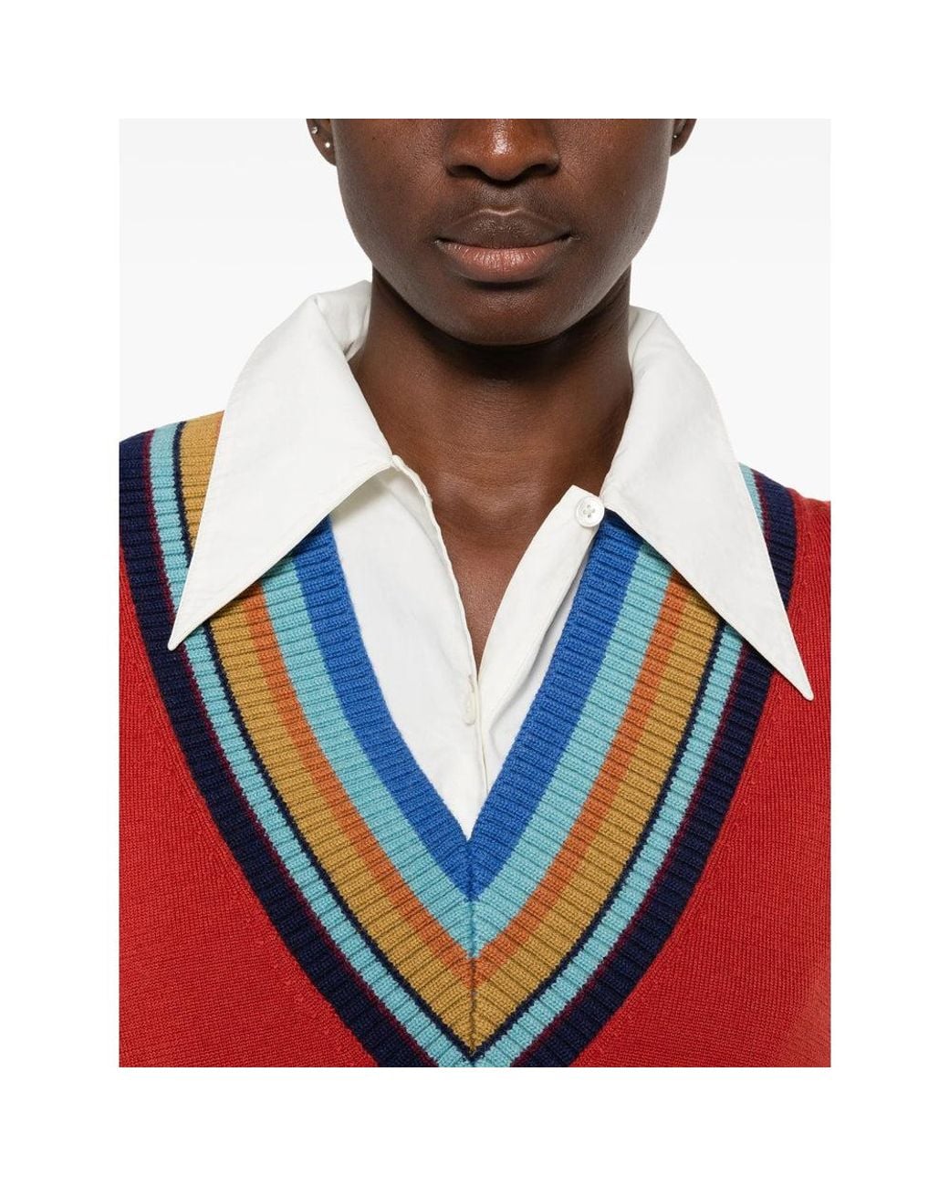Dries Van Noten Red Tops