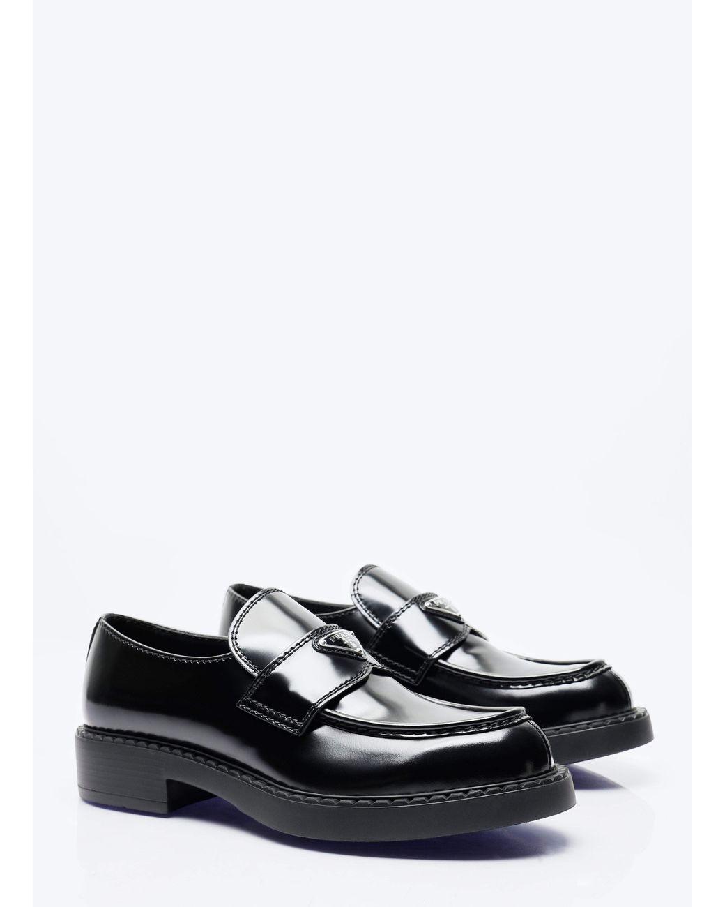 Prada White Chocolate Loafers for men