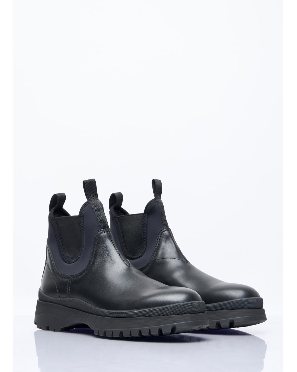 Prada Black Blixxen Boots for men