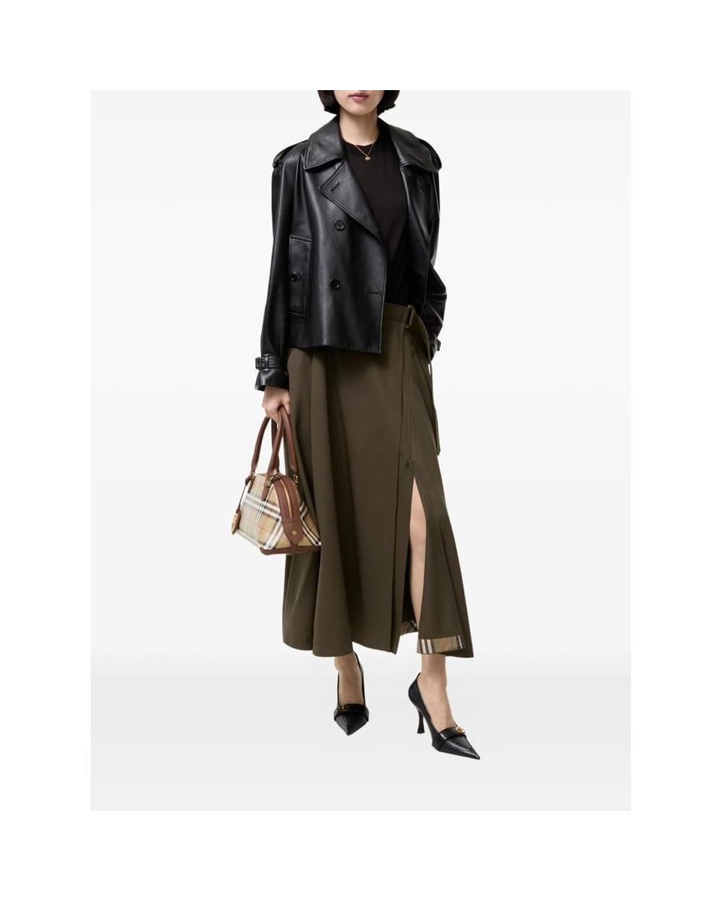 Burberry Green Skirts