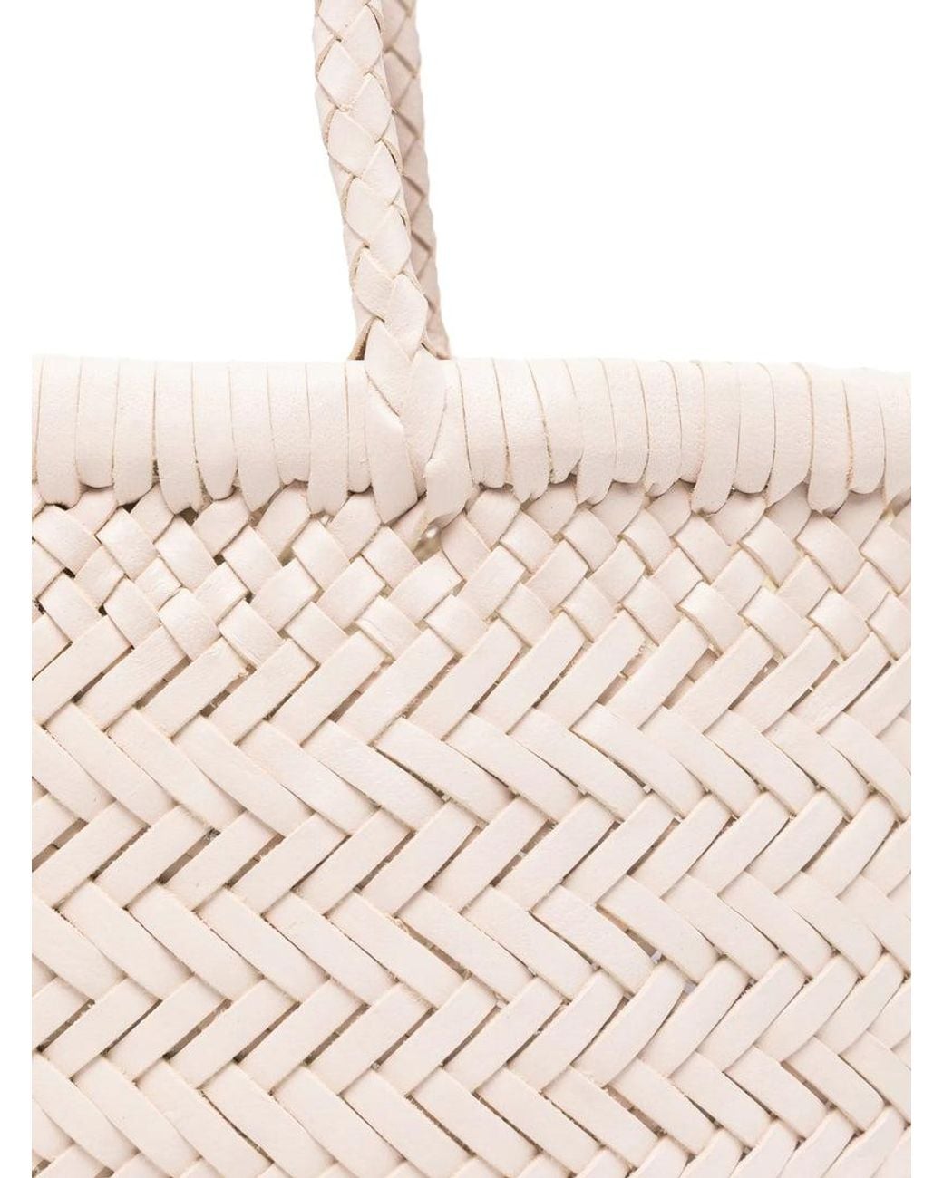 Dragon Diffusion Natural Mini Flat Gora Handbag