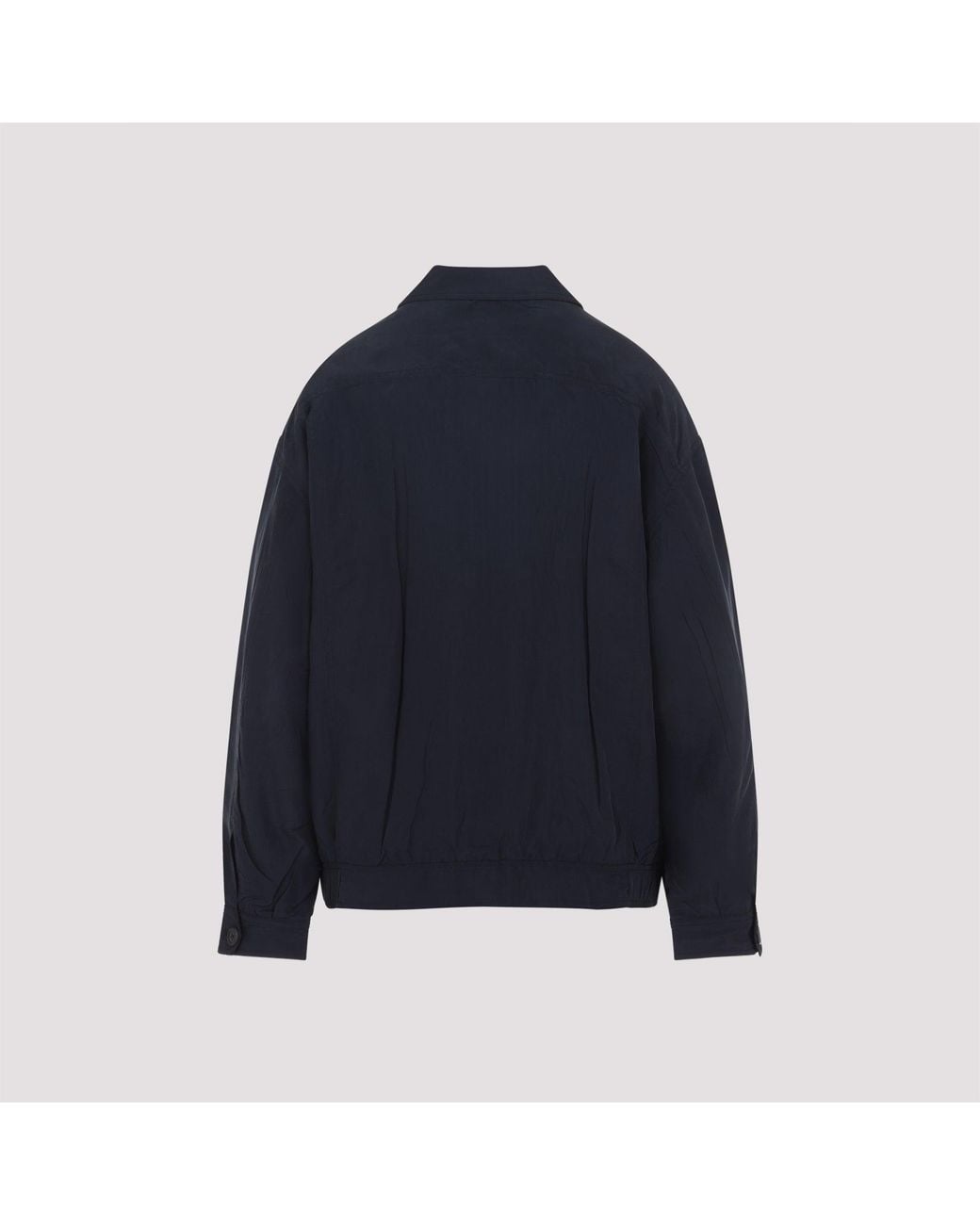 Prada Blue Silk Jacket