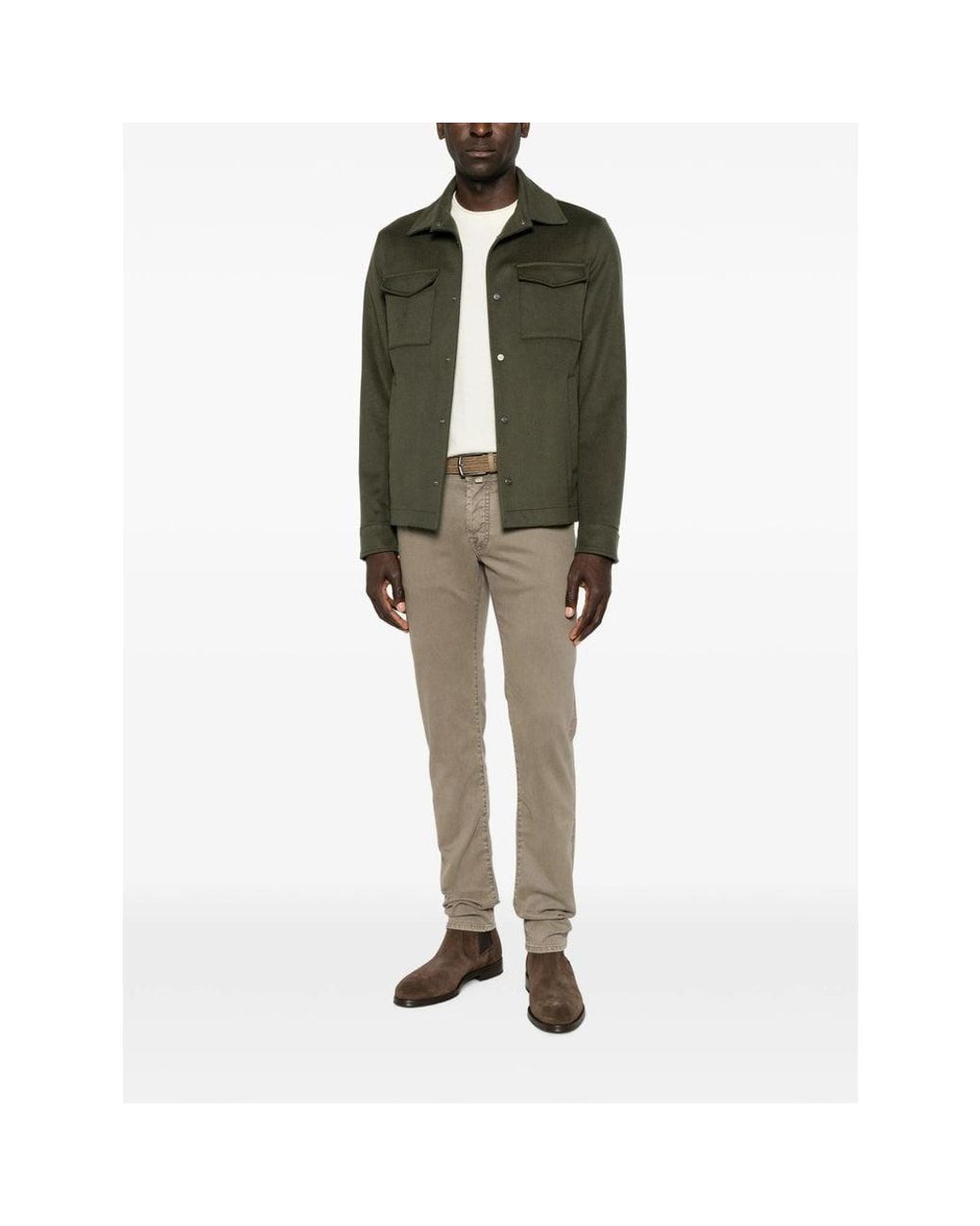 Herno Green Jackets for men