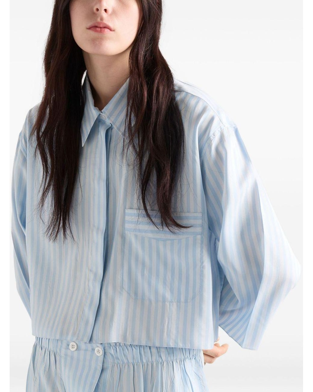 Prada Blue Tops