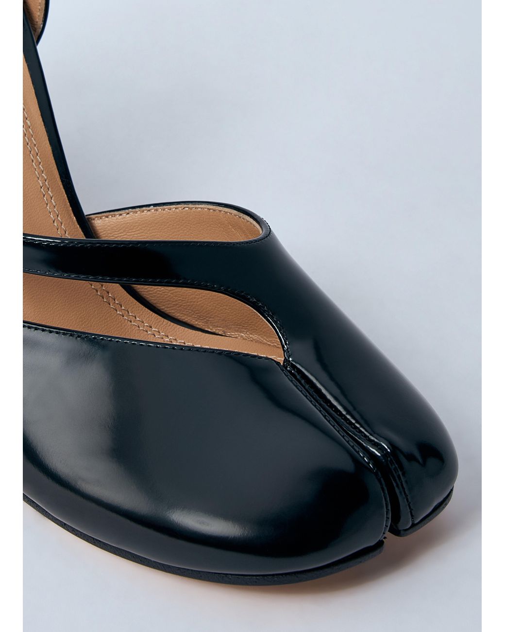Maison Margiela White Tabi Toe Pump Heels