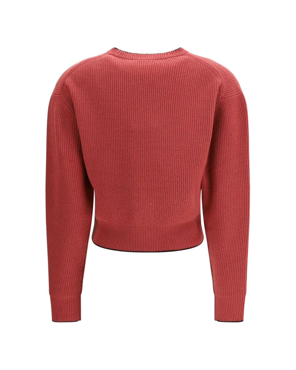 Chloé Red Chloã Cropped Pullover