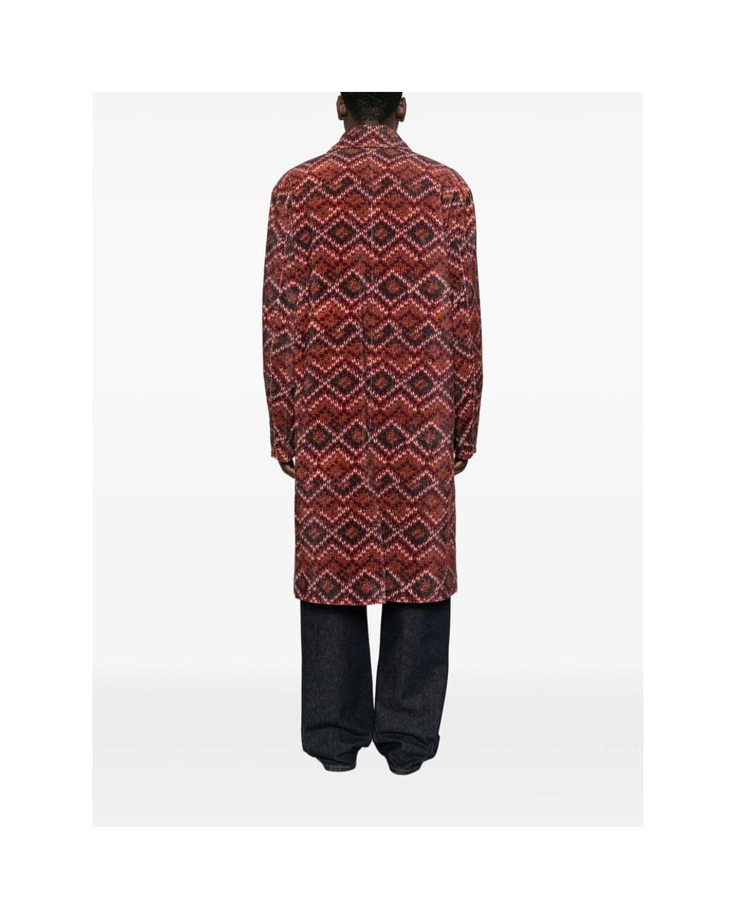 Dries Van Noten Red Coats for men