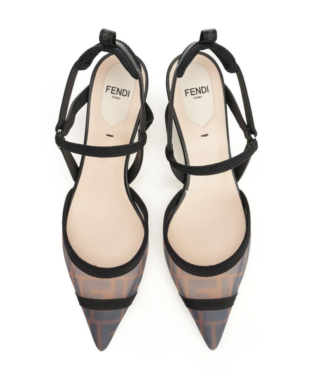 Fendi Multicolor "Colibrã¬ Lite" Slingbacks