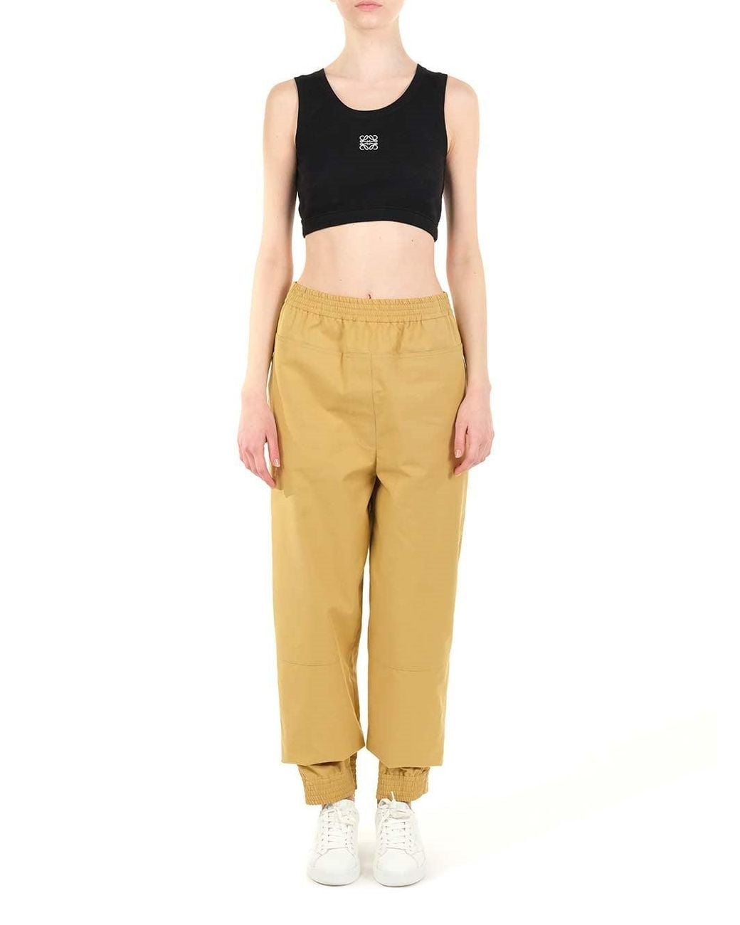 Loewe Yellow Elasticated Trousers