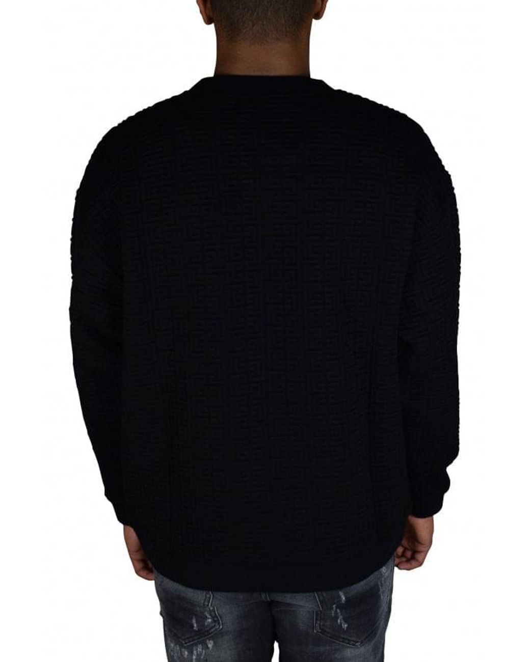 Balmain Black Sweater for men
