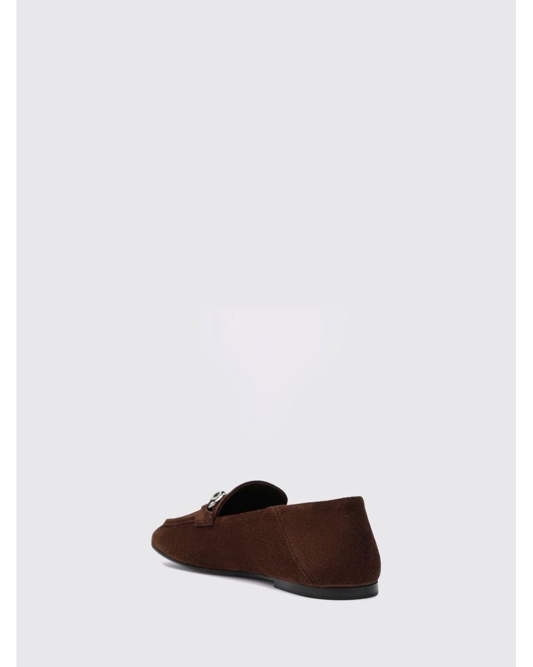 Gucci White Suede Loafers With Horsebit Detail