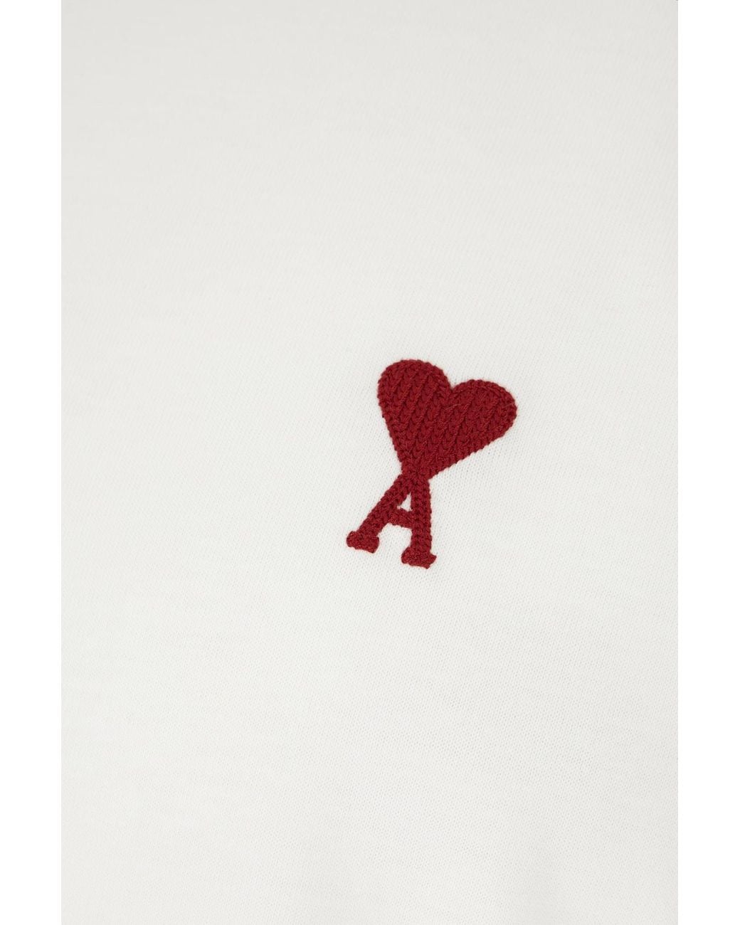 Ami Paris Clothing T-Shirt in White for Men | Lyst