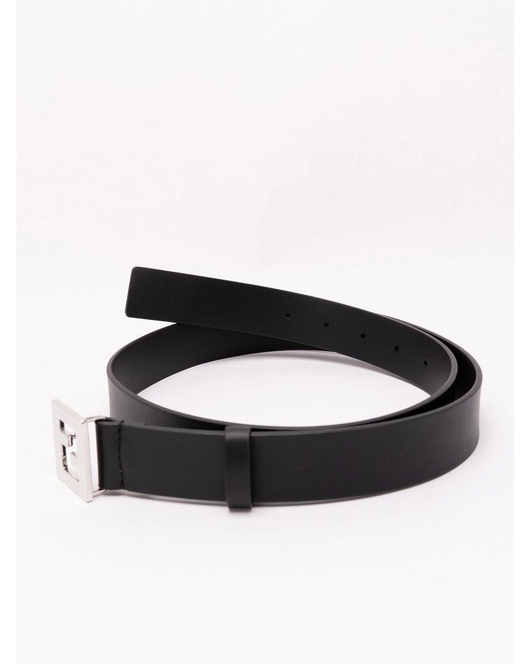 Fendi Black Belts for men