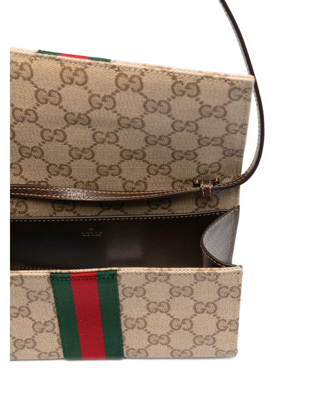 Gucci White Gg Shoulder Bag