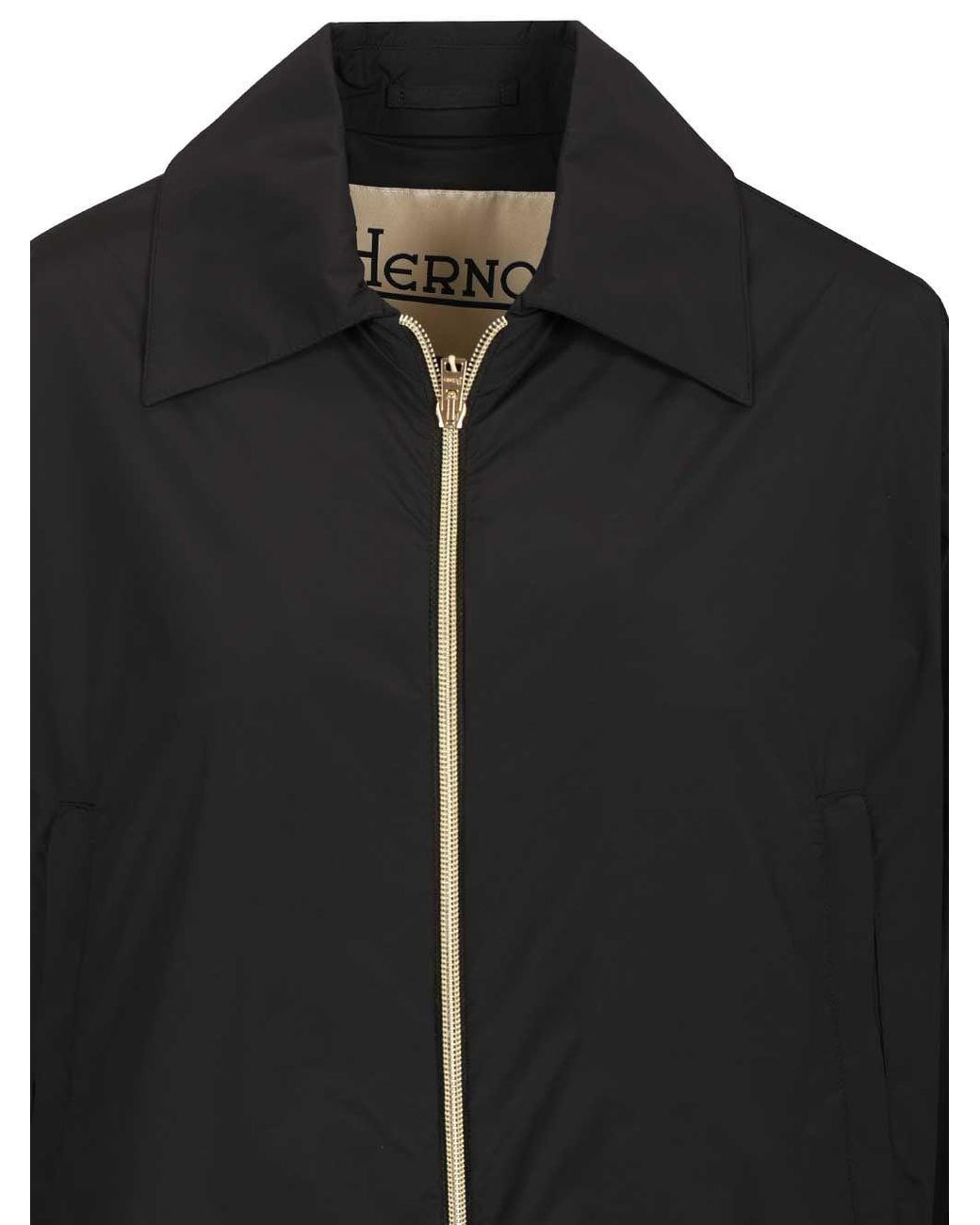 Herno Black Short Jacket