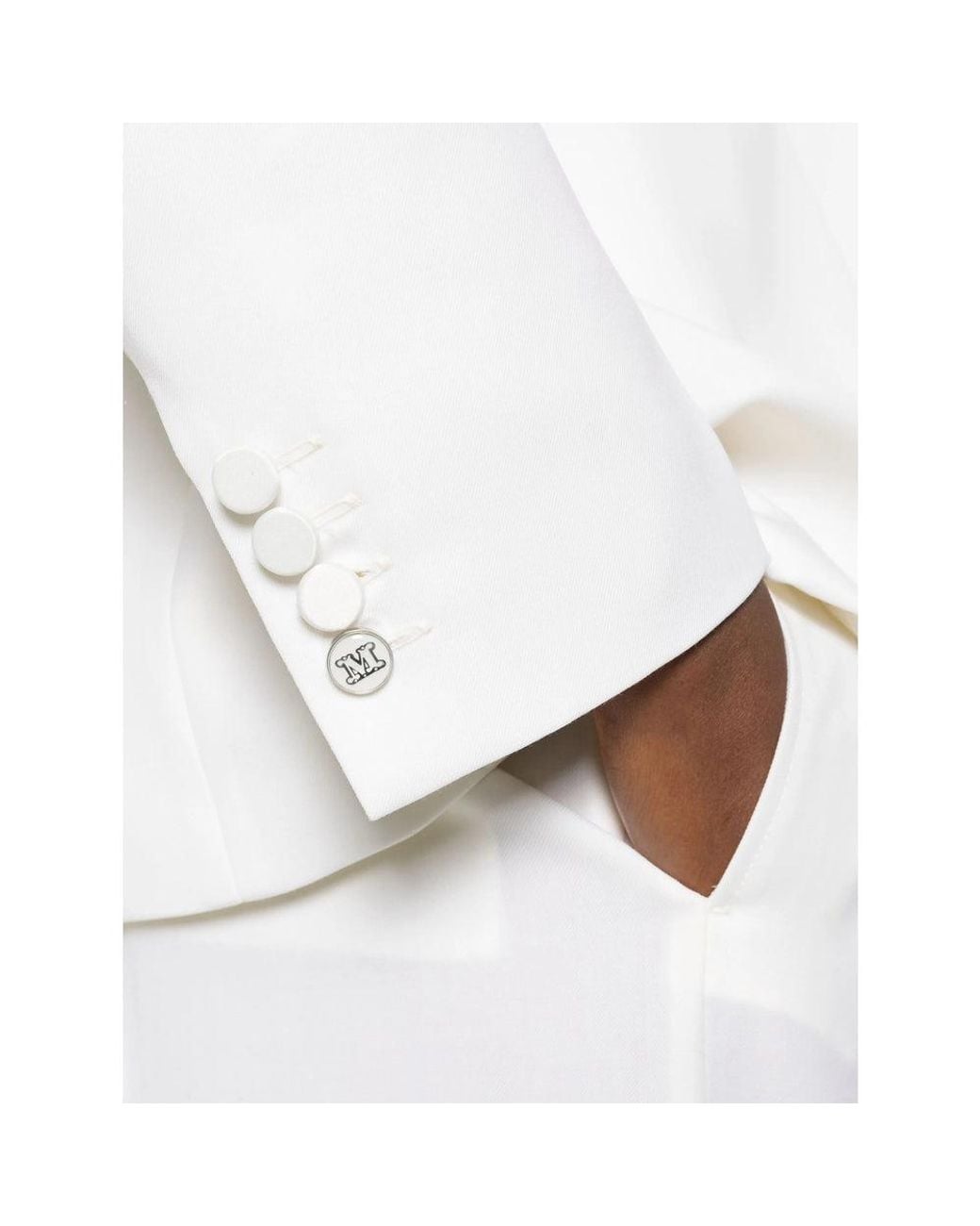 Max Mara White Jackets