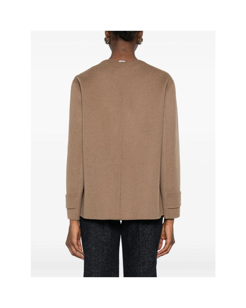 Max Mara Brown Outerwears