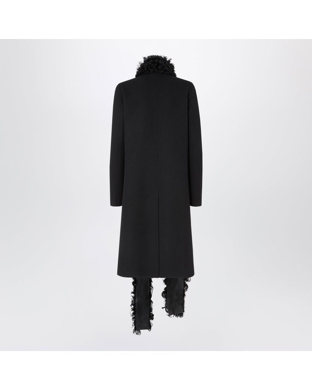 Fendi Black Midi Coat