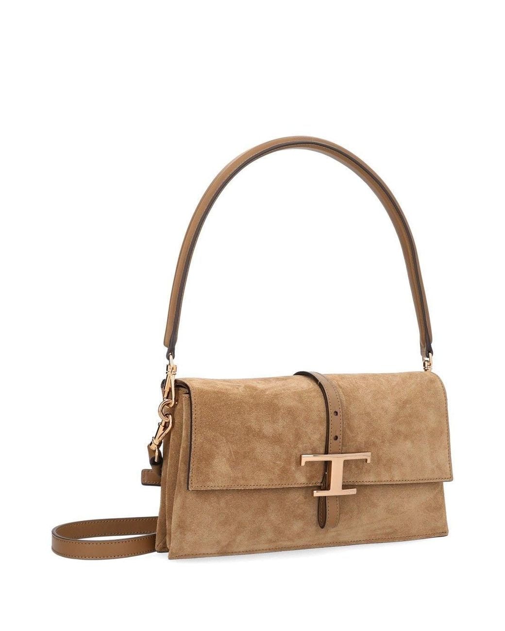 Tod's Metallic "T Timeless" Mini Bag
