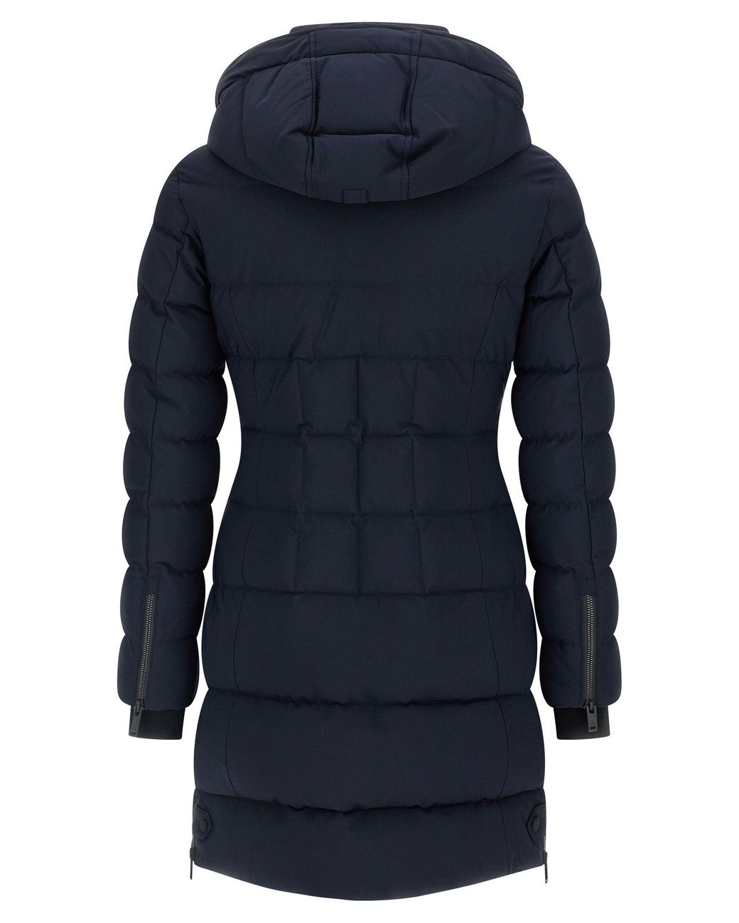 Moose Knuckles Blue Watershed 3 Puffer Jackets