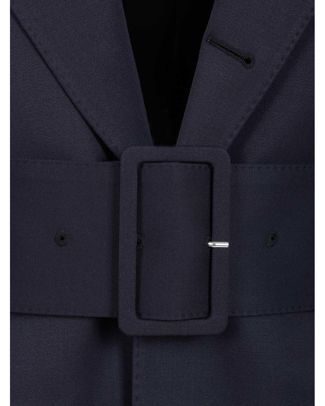 Céline Blue Column Jacket