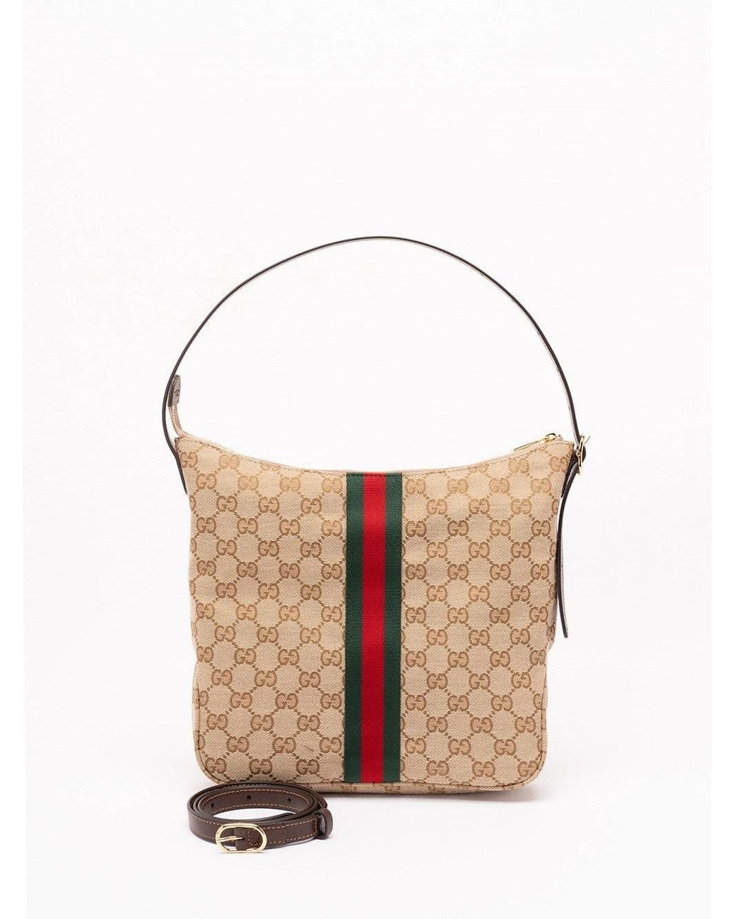 Gucci White Lunetta Medium Crossbody Bag for men
