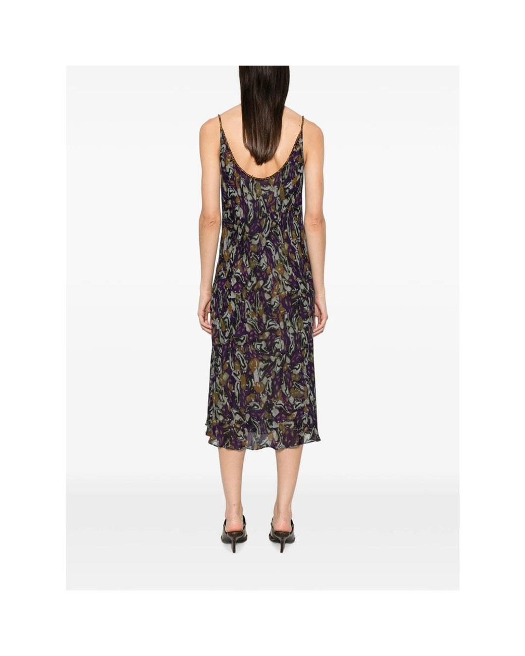 Dries Van Noten Purple Dresses