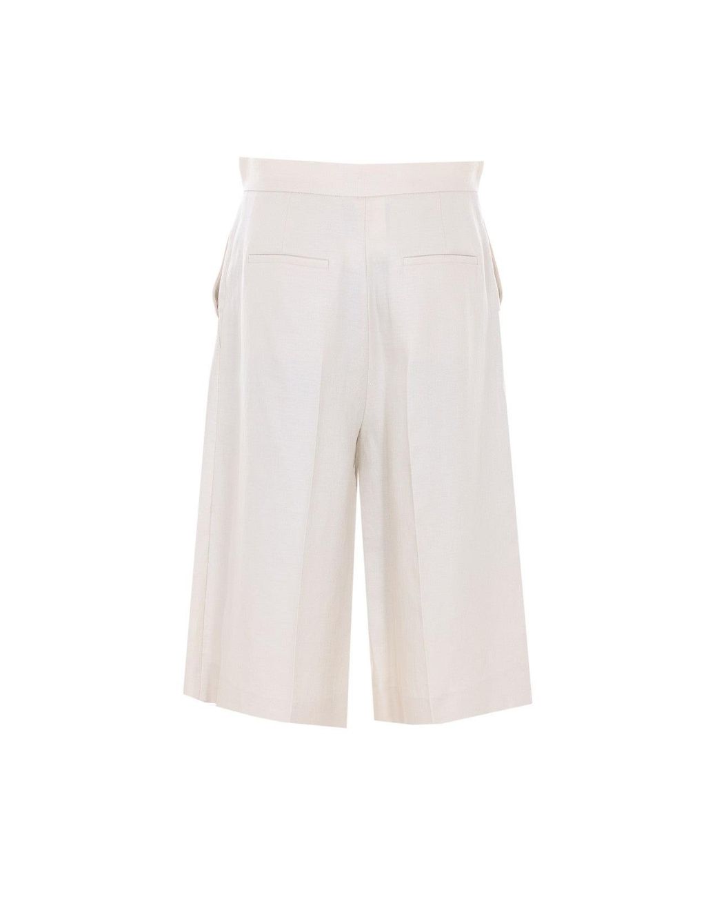Max Mara White Mxmkaki Pants