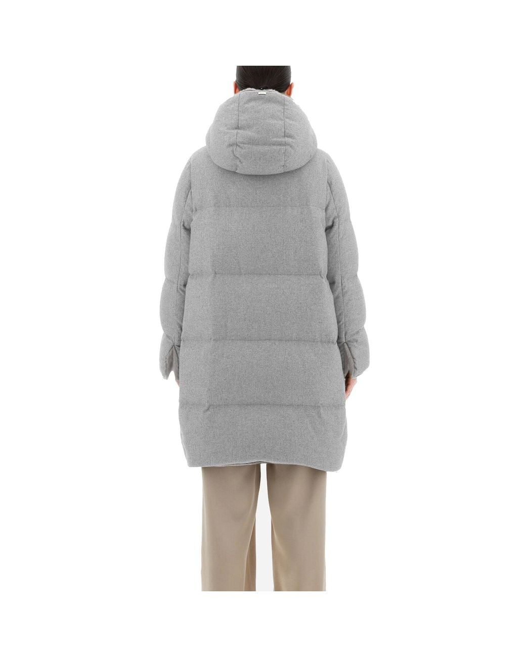 Herno Gray Down Coats