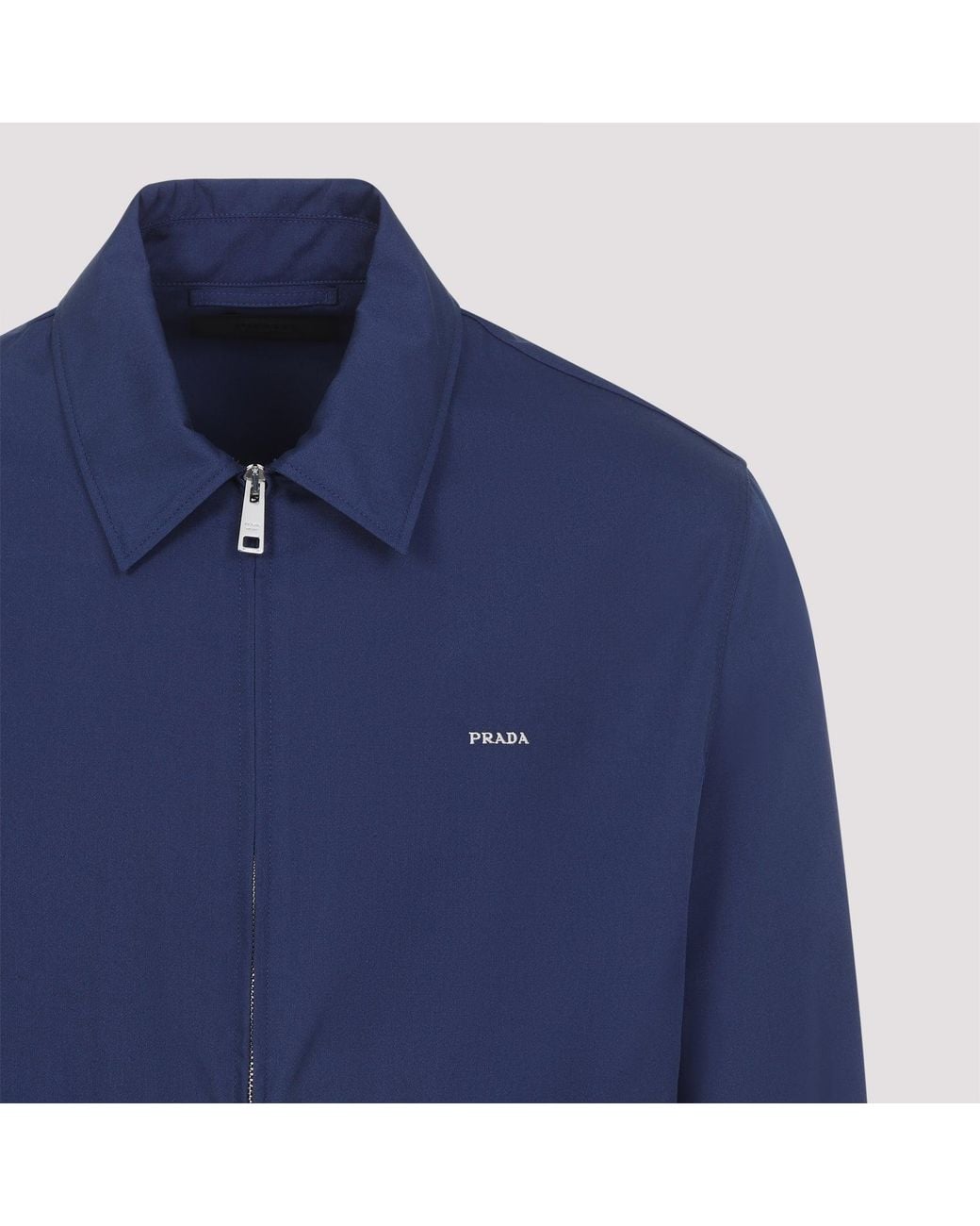 Prada Blue Polyester Jacket