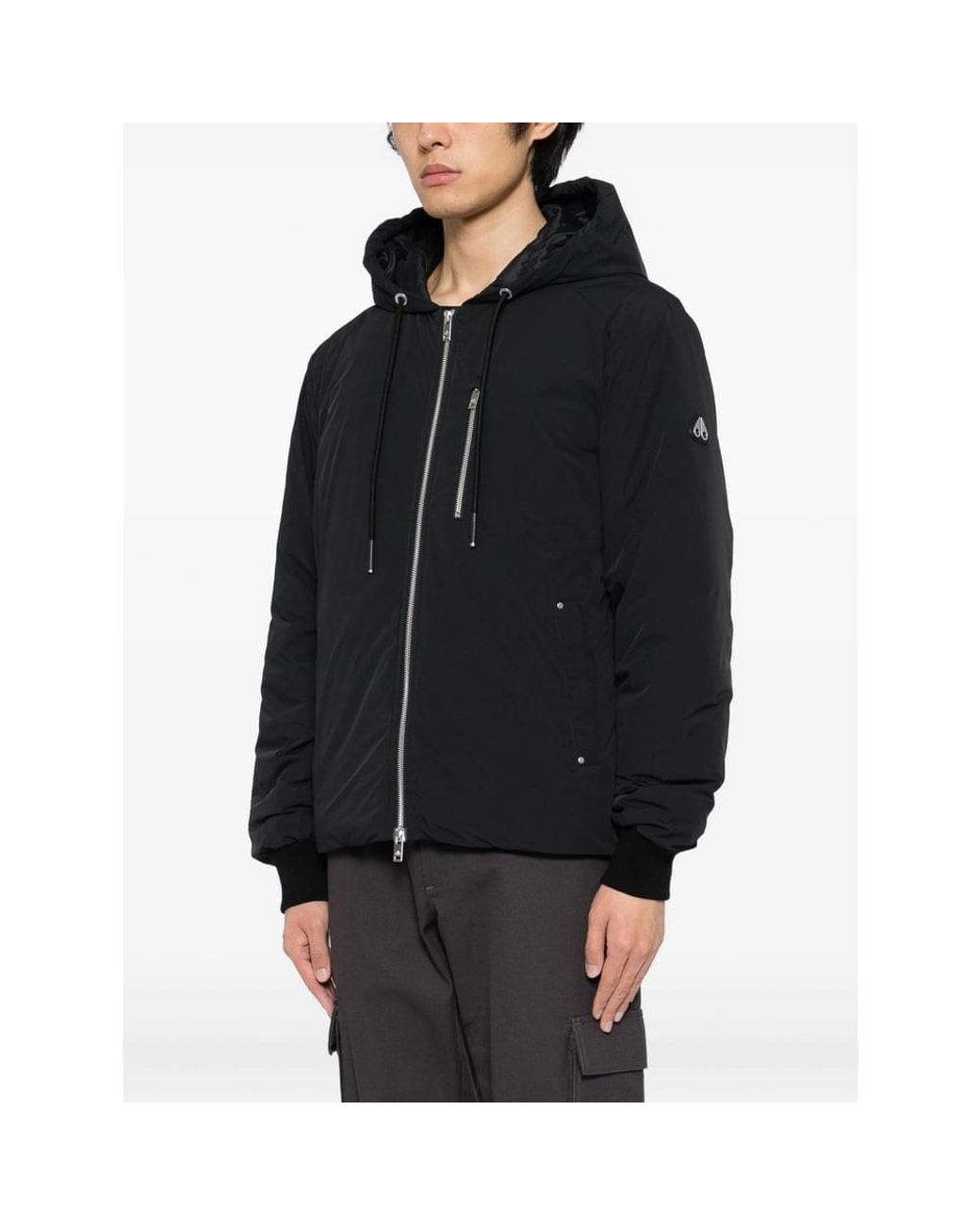 Moose Knuckles Black Outerwears for men
