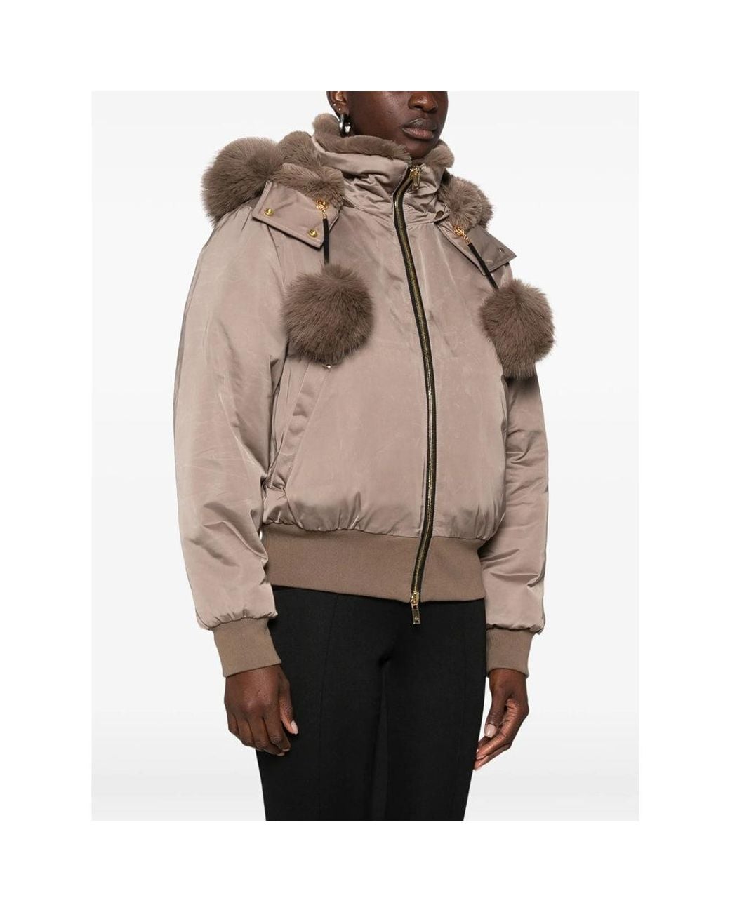 Moose Knuckles Brown Neutrals Jackets
