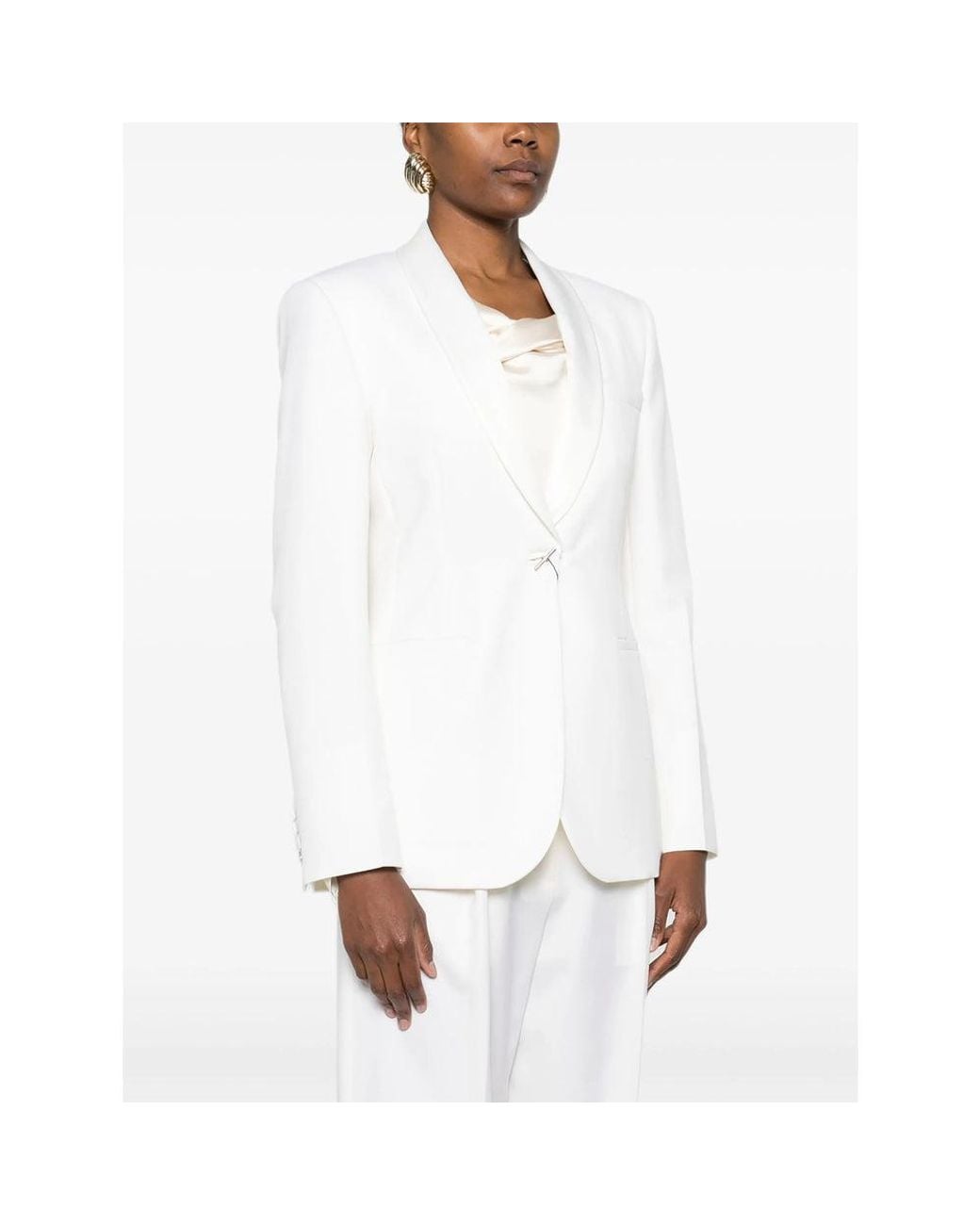 Max Mara White Jackets