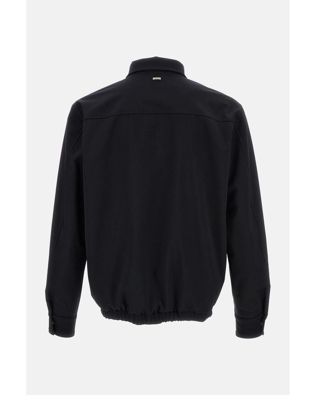 Herno Blue Lightweight Technical Fabric Jacket for men