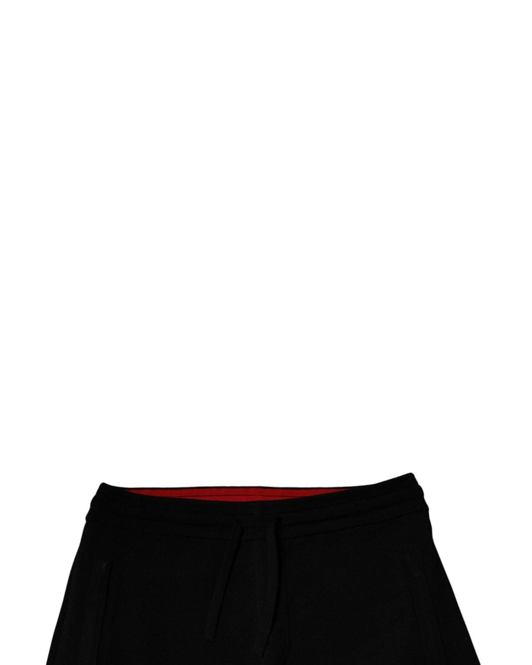 Dolce & Gabbana Black Wool Mid Waist Jogger Sweatmen's Pants for men