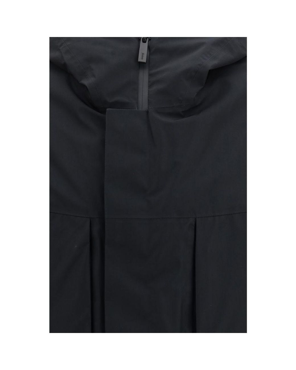 Laminar Blue Polyester Parka for men