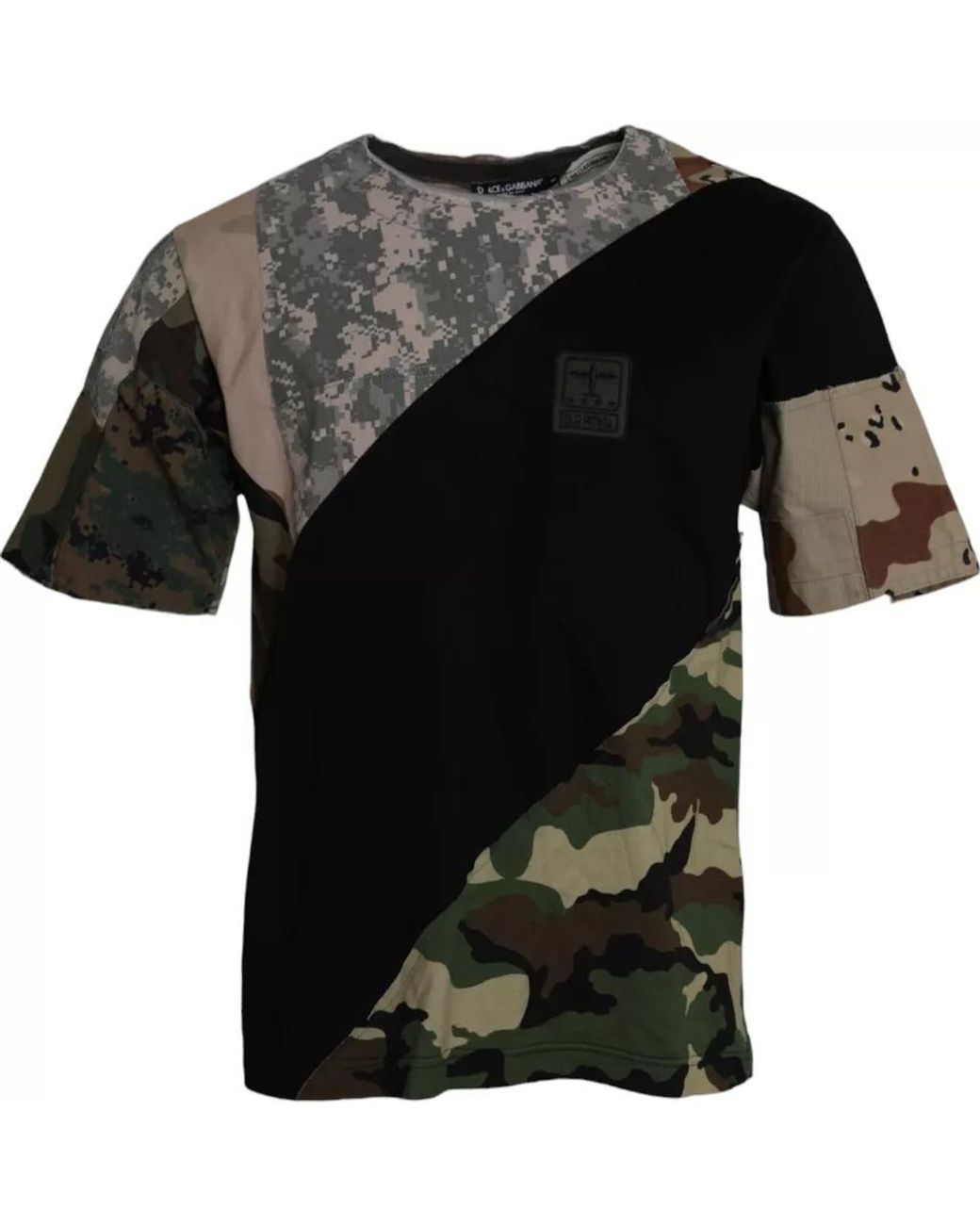 Dolce & Gabbana Black T-Shirts for men