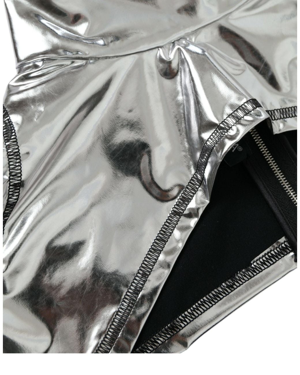 Dolce & Gabbana Black Polyester Stretch Top