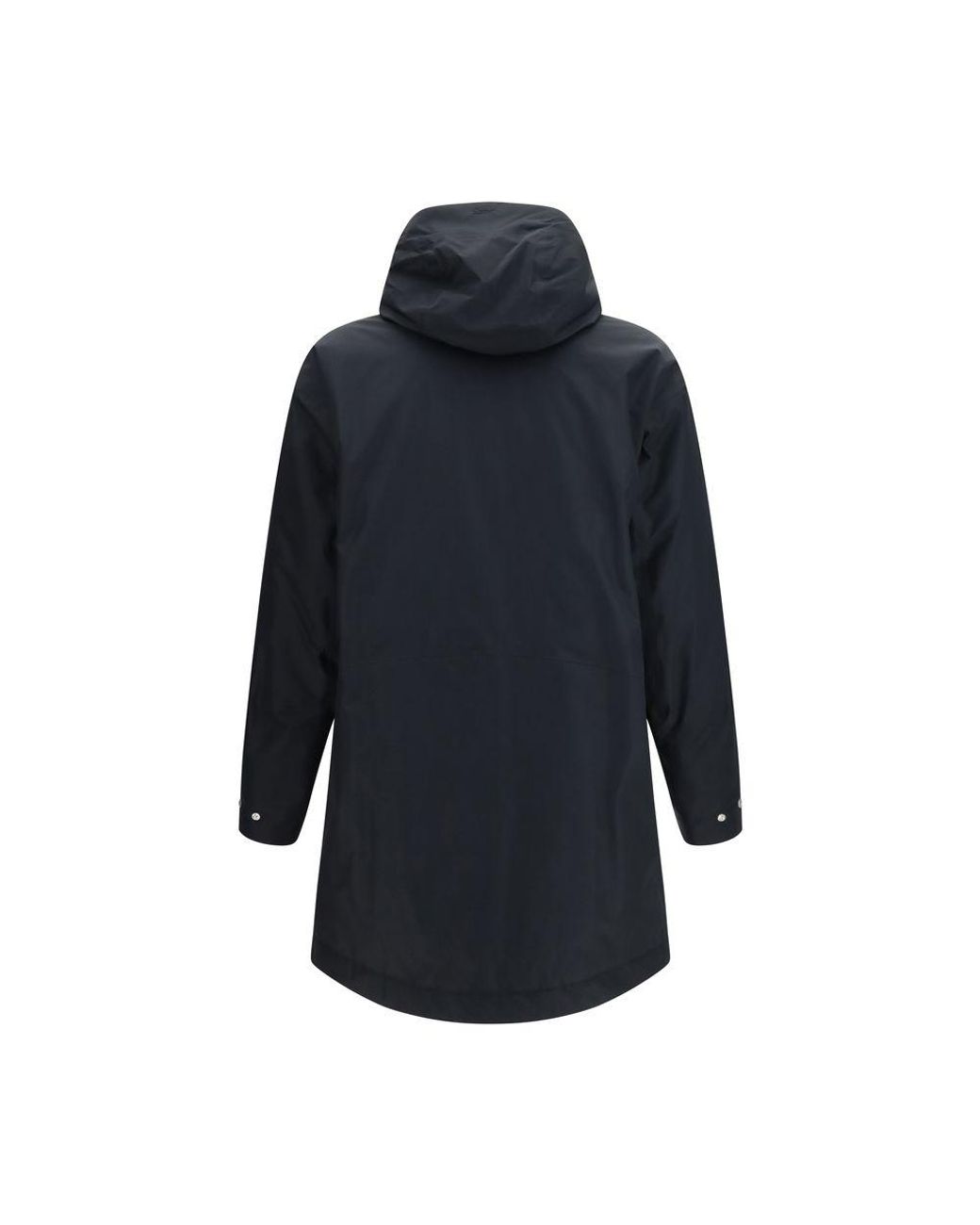 Laminar Blue Polyester Parka for men