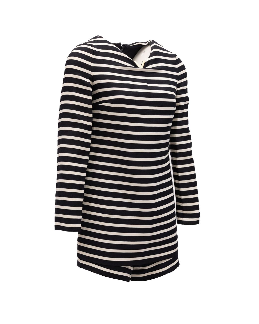 Valentino Garavani Black Striped Romper